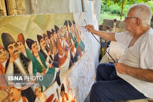 ناگفته هایی از نقاشی قهوه خانه