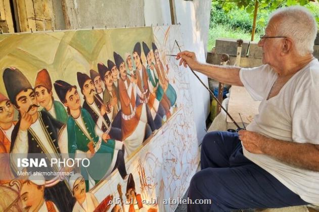 ناگفته هایی از نقاشی قهوه خانه