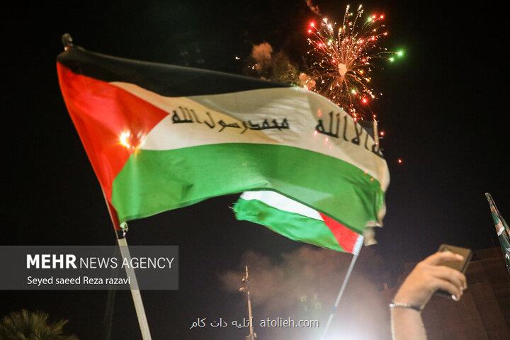 تماشای روایت شادی مردم در پیروزی جبهه مقاومت فلسطین