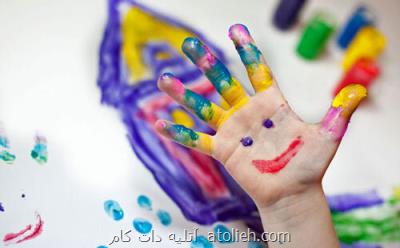 نمایشگاهی از آثار کودکان خاص