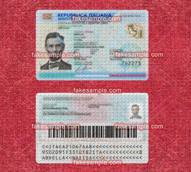 Innovators in Fake Identity Cards